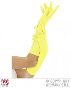 Handschoenen Neon Geel Lang