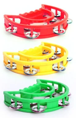 Tamboerijnen Rood/geel/groen | Muziekinstrument