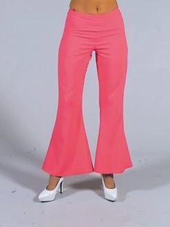 Disco / 70`s Wijde Broek Roze