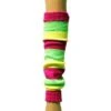 Beenwarmers Neon Streep