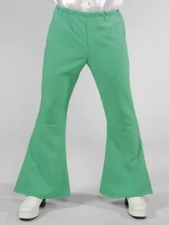 Disco / 70`s Wijde Broek Groen
