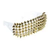 Partybril Studs | Bril Met Studs Wit Goud