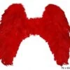Veren Vleugels Rood 65 Cm