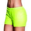 Hotpants Sequins Neon Geel
