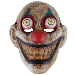Clowns Masker Met Rollende Ogen | Halloween