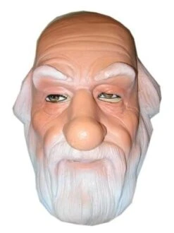 Masker Latex Mooie Oude Man Met Baard