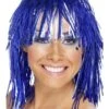 Folie Pruik Blauw
