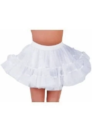 Witte Korte Petticoat