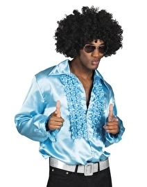 Disco Blouse Toppers Turqoise