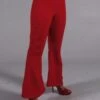Disco / 70`s Wijde Broek Rood