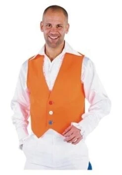 Oranje Gilet W.K.