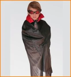 Zwarte Cape Met Verlichting