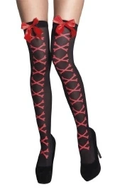 Botjes Kousen Met Strikjes Rood