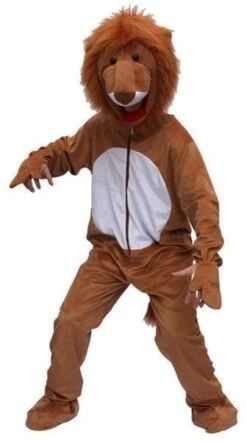 Kostuum Leeuw Mascotte Pro