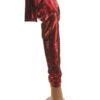 Legging Metallic Rood