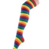 Overknee Socks Regenboog