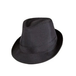 Tribly Gangster Hoedje Luxe | Roaring 20's Zwart