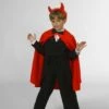 Dracula Cape Rood Kids