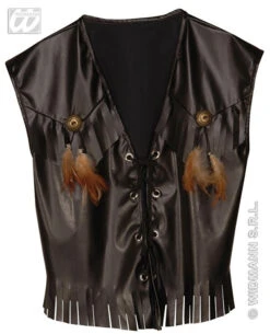 Leatherlook Gilet Cowboy