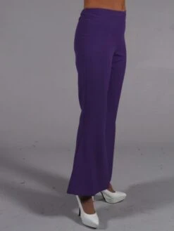Disco / 70`s Wijde Broek Paars