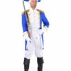 Garde Officiers Kostuum Blauw