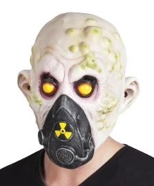 Zombie Nucleair Latex Masker