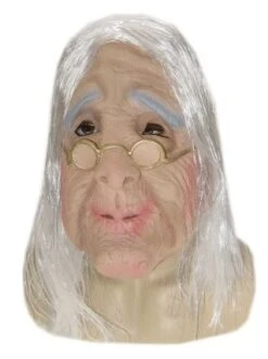 Masker Rubber Oude Dame