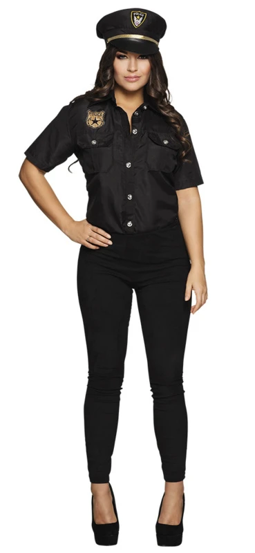 Politie Dame Kostuum 1 Politie Dame Kostuum