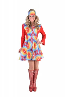 Batik Babydoll Disco Jurkje