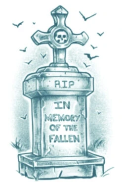 Biker Tattoos Tombstone