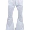 Witte Wijde Disco Broek