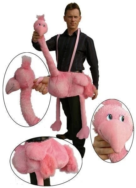 Kostuum Hangover Struisvogel 1 Kostuum Hangover Struisvogel