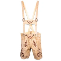 Luxe Lederhose Ivoor