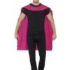 Pink Helden Cape En Masker