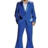 Disco / 70`s Kostuum Blauw