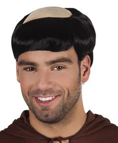 Pater Schedel Bruin Haar Vinyl