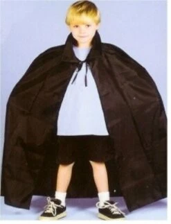 Cape Dracula Kids Zwart