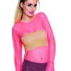 Netshirt Neon Pink 80's