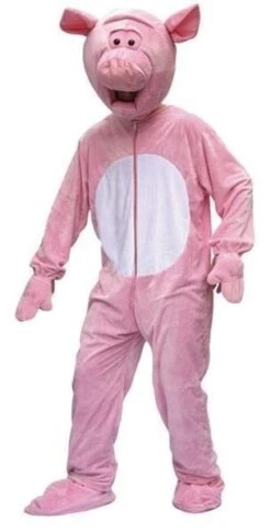 Kostuum Varken Mascotte Pro