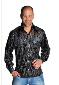 Disco Blouse Zwart