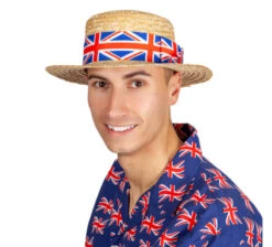 Lou Bandy Hoed UK | Engelse Vlag Hoed