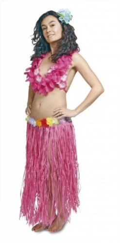 Hawai Rok 80cm Roze