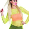 Netshirt Neon Geel 80's