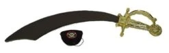 Zwaard Piraat Met Ooglap