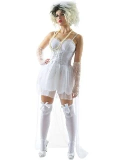 Wit Madonna Jurkje Nachtkleding