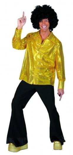 Glitter Blouse Goud / Gold