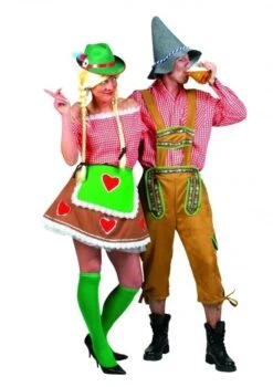 Rood-wit Geblokt Shirt