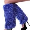 Beenwarmers Kobalt Blauw Pluche