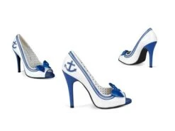 Dames Pump Matroos Print