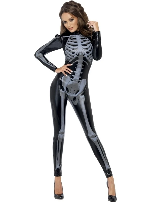 Catsuit Skeleton Deluxe 1 Catsuit Skeleton Deluxe